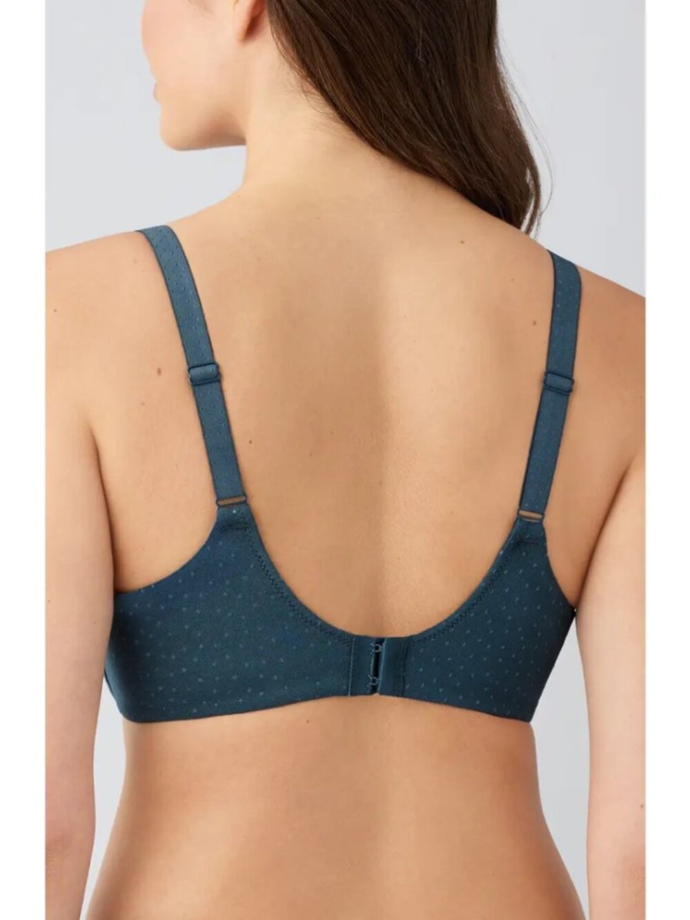 Wacoal Back Appeal Underwire T-Shirt Bra Dark Slate Green Comfy Soft Sz 38D NWOT - Picture 2 of 7